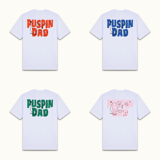 Puspin Dad Cat Shirt (Classic Tee)