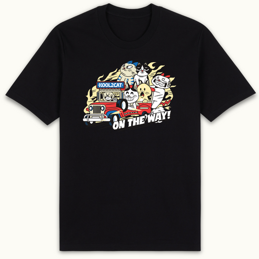 Biyaheng Langit - Pinoy Jeepney Ride x Cat Shirt (Premium Tee)