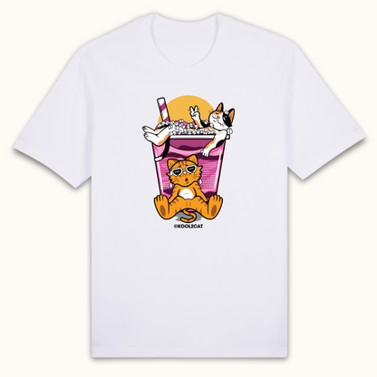 Iskrambol - Pinoy Ice Scramble x Cat Shirt (Premium Tee)