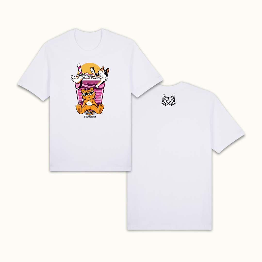 Iskrambol - Pinoy Ice Scramble x Cat Shirt (Premium Tee)