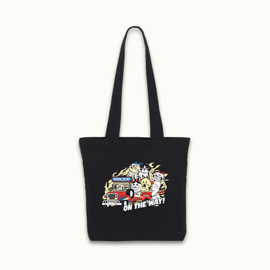 Biyaheng Langit - Pinoy Jeepney Ride x Cat Tote Bag