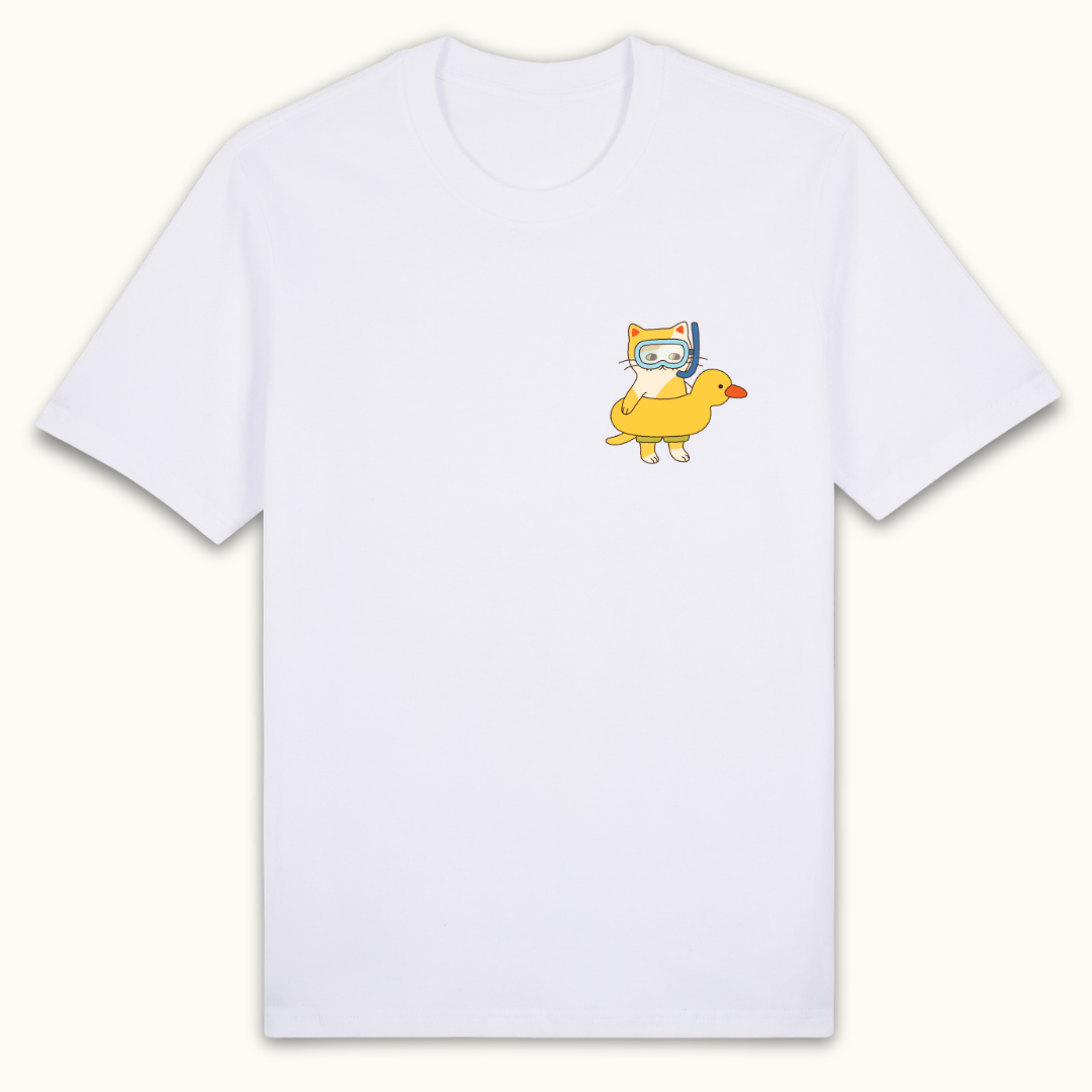 Buhay Isla - Pinoy Summer Island Vibes Cat Shirt (Classic Tee)