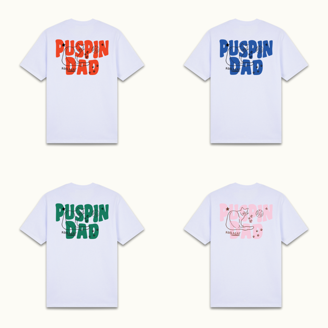 Puspin Dad Cat Shirt (Classic Tee)