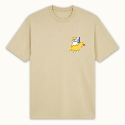 Buhay Isla - Pinoy Summer Island Vibes Cat Shirt (Classic Tee)
