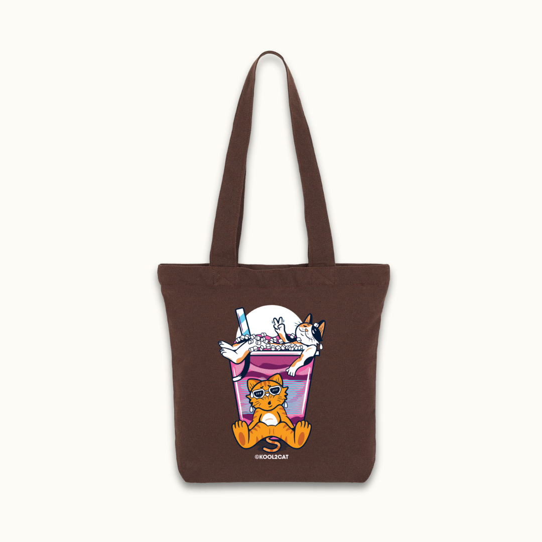 Iskrambol - Pinoy Ice Scramble x Cat Tote Bag