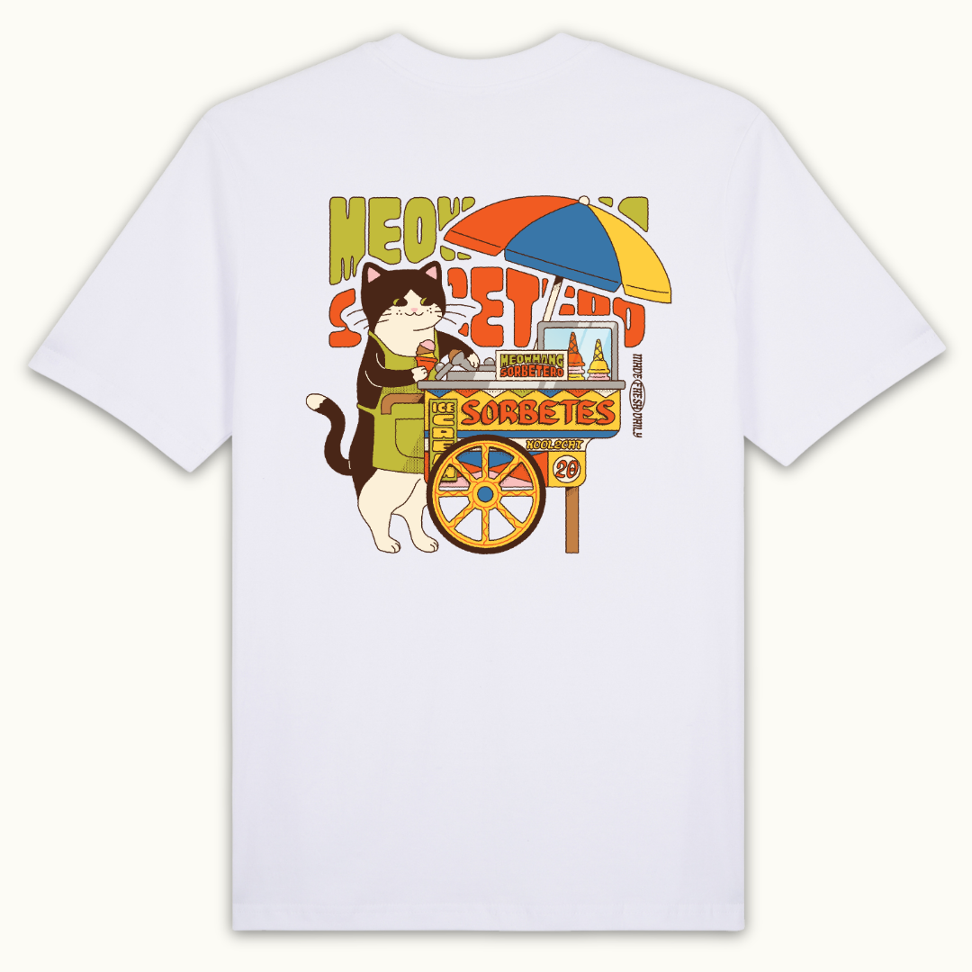 Meowmang Sorbetero - Pinoy Sorbetes Ice Cream Cat Shirt (Classic Tee)