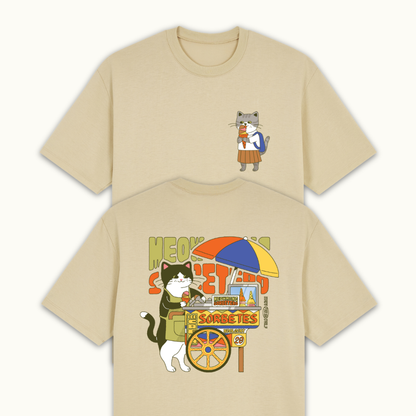 Meowmang Sorbetero - Pinoy Sorbetes Ice Cream Cat Shirt (Classic Tee)