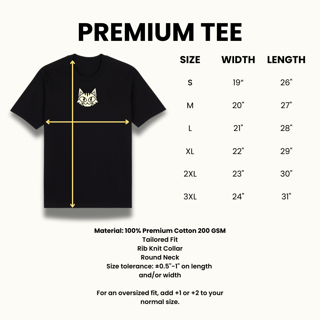 Biyaheng Langit - Pinoy Jeepney Ride Cat Shirt (Premium Tee)