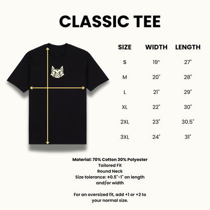 Puspin Mom Cat Shirt (Classic Tee)