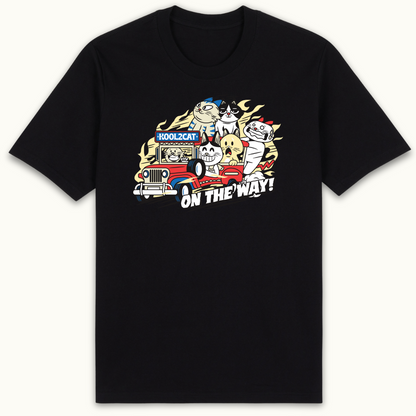 Biyaheng Langit - Pinoy Jeepney Ride x Cat Shirt (Premium Tee)