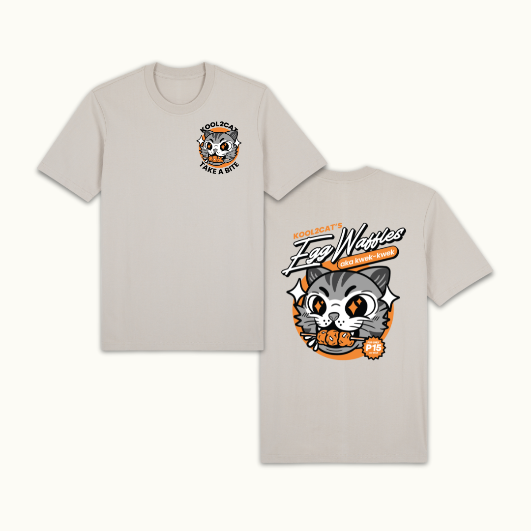 Pabiling Kwek-Kwek - Pinoy Street Food x Cat Shirt (Premium Tee)