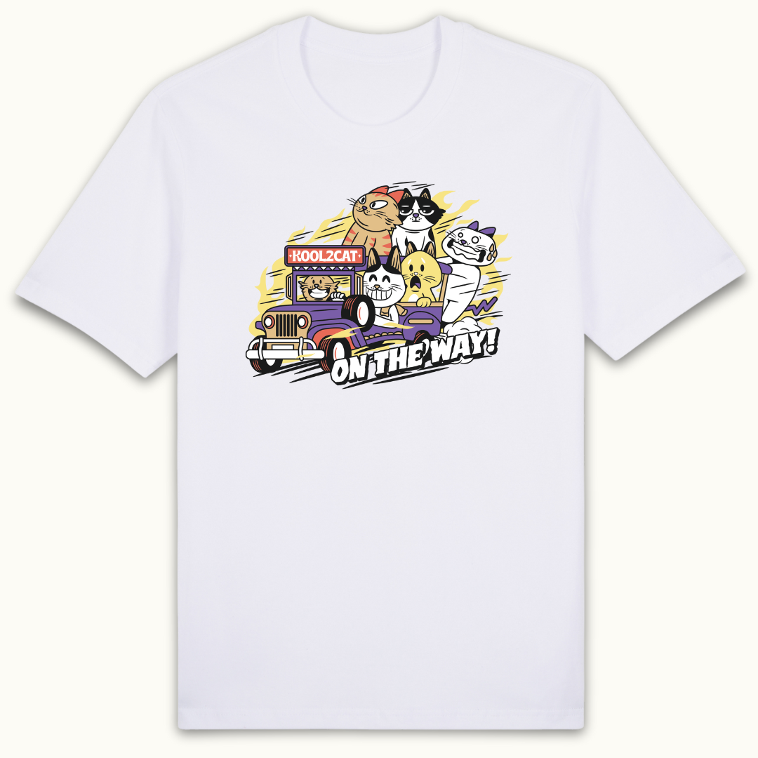 Biyaheng Langit - Pinoy Jeepney Ride x Cat Shirt (Premium Tee)