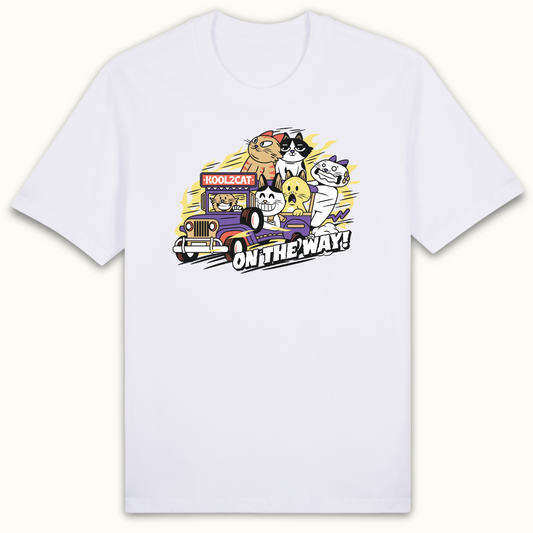 Biyaheng Langit - Pinoy Jeepney Ride x Cat Shirt (Premium Tee)