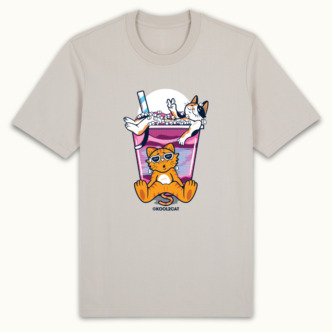 Iskrambol - Pinoy Ice Scramble x Cat Shirt (Premium Tee)