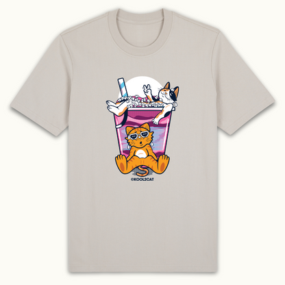 Iskrambol - Pinoy Ice Scramble x Cat Shirt (Premium Tee)