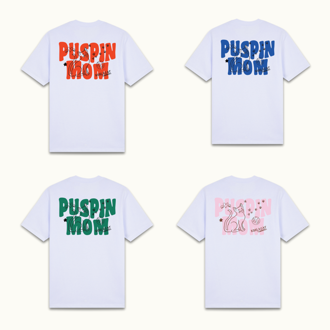 Puspin Mom Cat Shirt (Classic Tee)