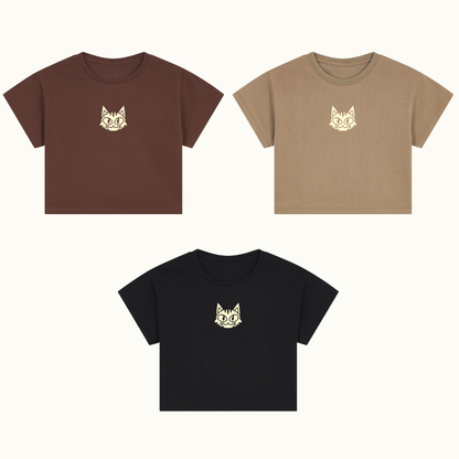 KOOL2CAT Iconic Cropped Tee (Crop Top)