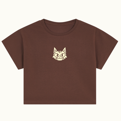 KOOL2CAT Iconic Cropped Tee (Crop Top)