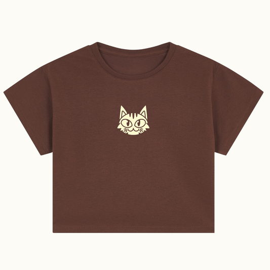 KOOL2CAT Iconic Cropped Tee (Crop Top)