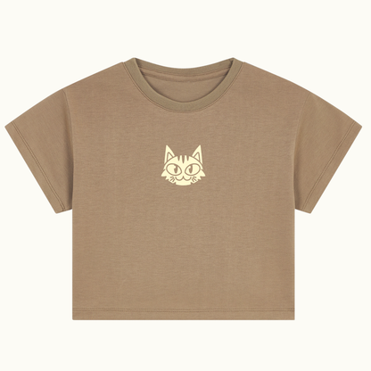 KOOL2CAT Iconic Cropped Tee (Crop Top)