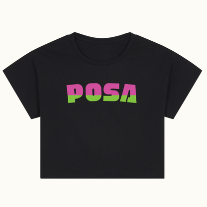 POSA Jeepney Signage-inspired Cropped Tee (Crop Top)