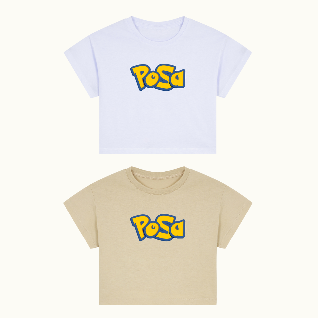 POSA Pokemon-inspired Cropped Tee (Crop Top)