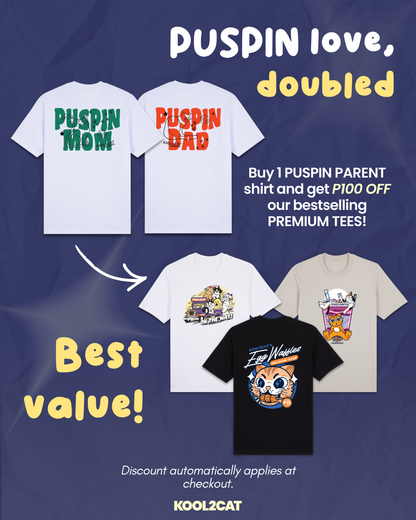 Puspin Mom Cat Shirt (Classic Tee)