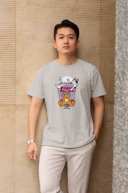 Iskrambol - Pinoy Ice Scramble Cat Shirt (Premium Tee)