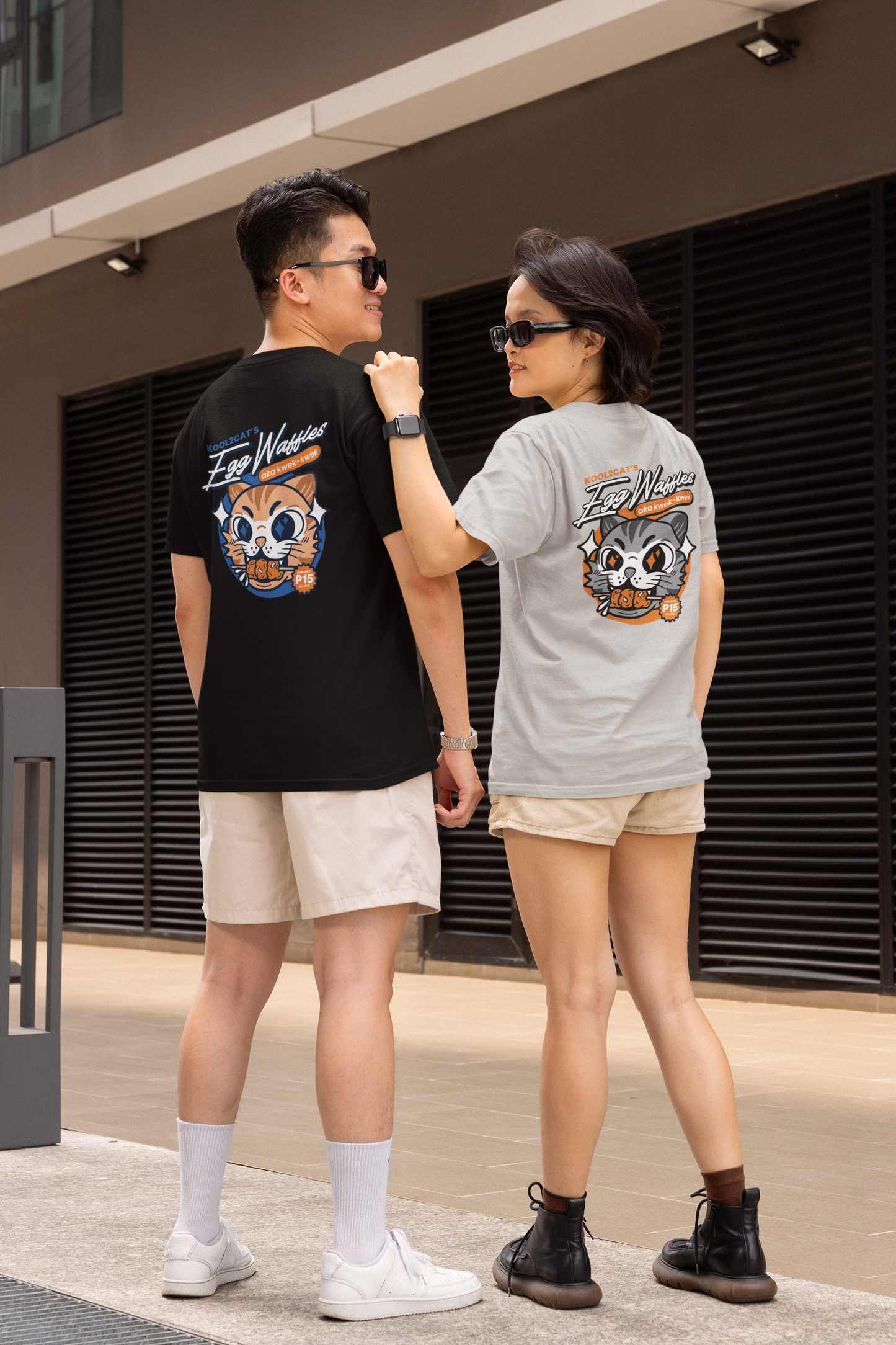 Pabiling Kwek-Kwek - Pinoy Street Food Cat Shirt (Premium Tee)