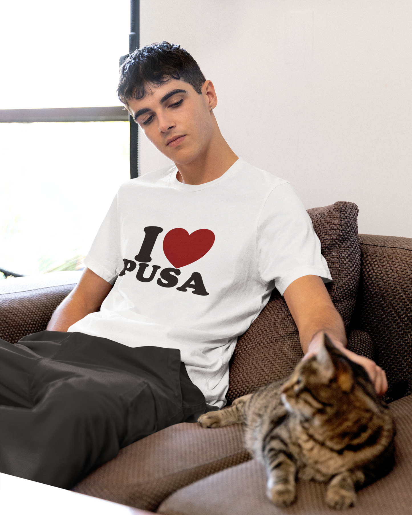 I Heart Big Pusa Cat Shirt (Classic Tee)